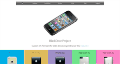 Desktop Screenshot of blackdoorproject.com
